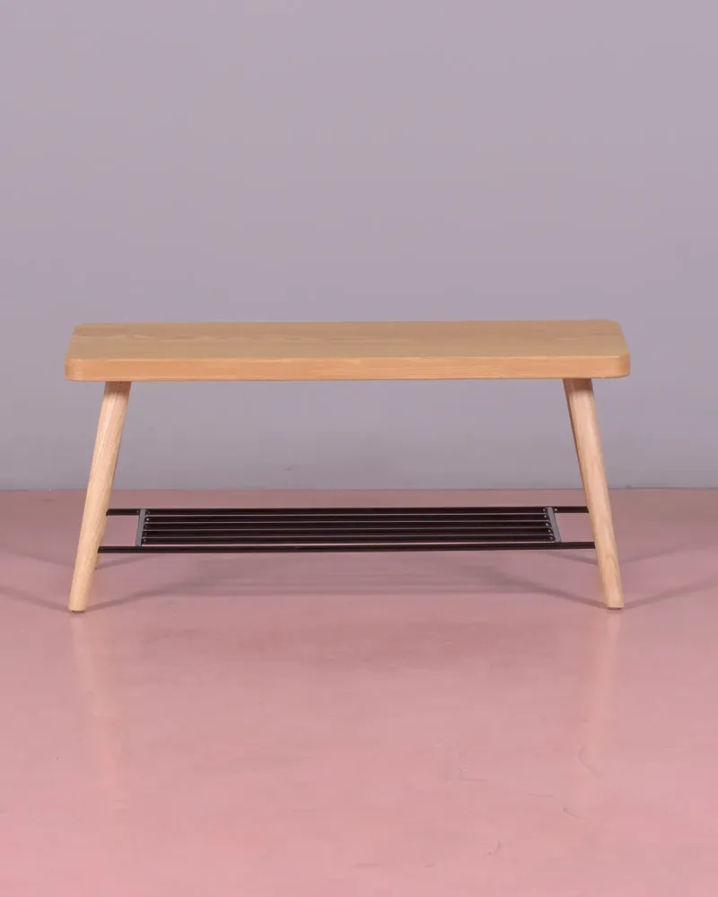 Bristol Nordic Bench in Beech Wood | Free Shipping