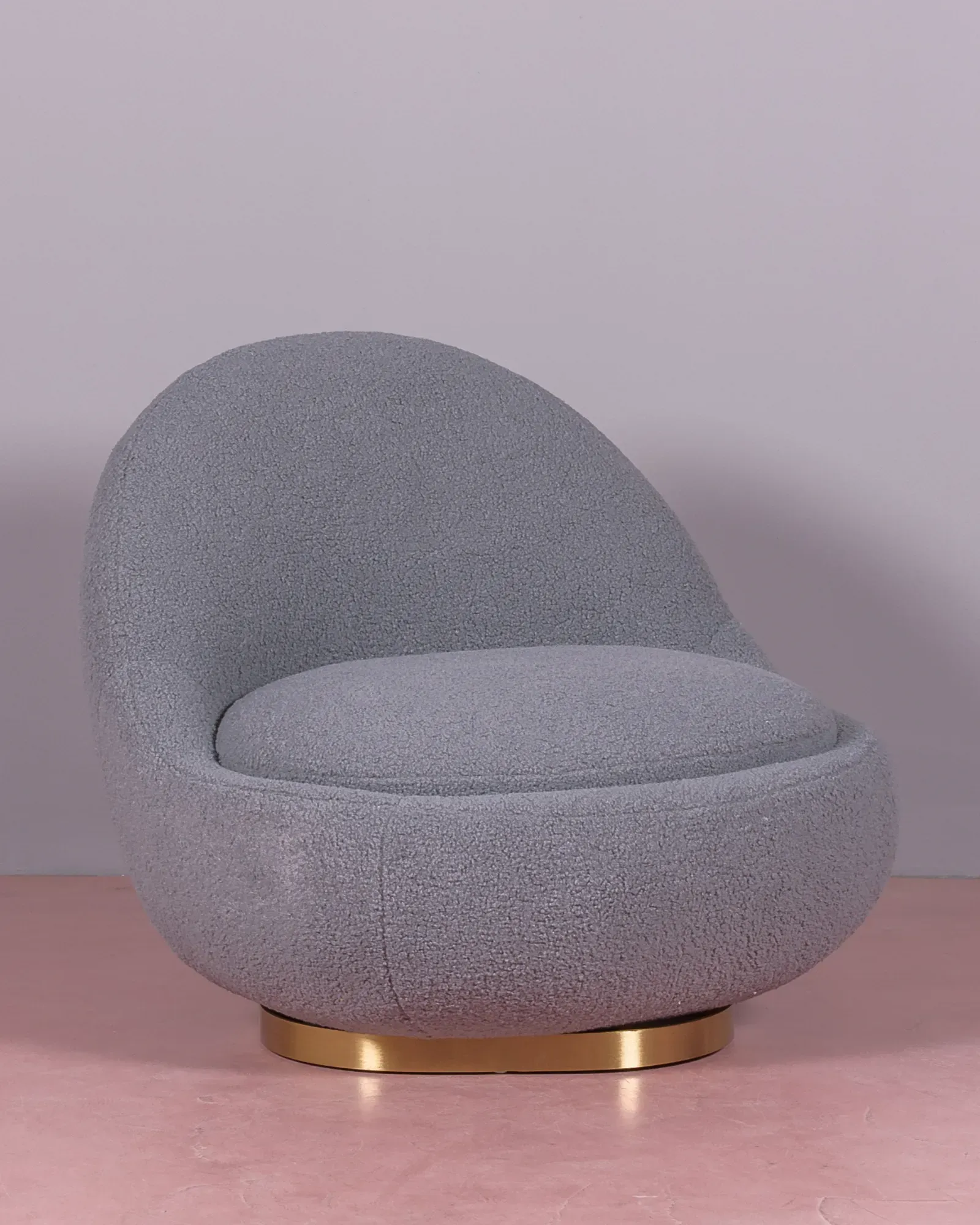 Corsica Swivel Armchair Upholstered Cotton - Free Shipping