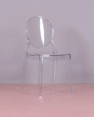 Transparent plastic dining chair - Outdoor chairs - Nest Dream