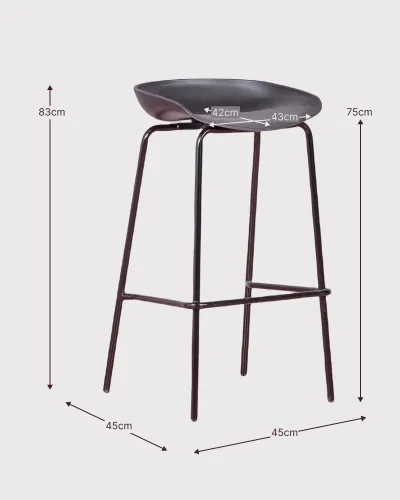 Tabouret industriel Daxer New Edition | 5 ans de garantie | Nest Dream