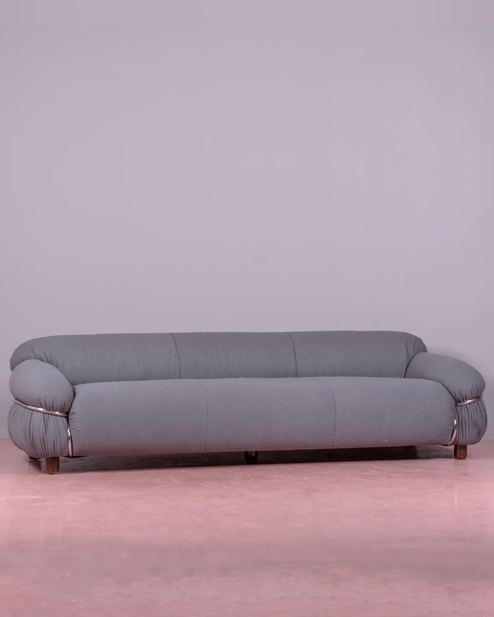 Sofa mit Sherpa-Stoff gepolstert - Gepolsterte Sofas - Gratis Lieferung