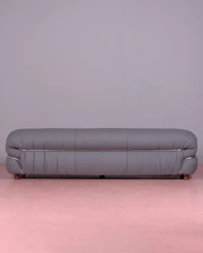 Sofa mit Sherpa-Stoff gepolstert - Gepolsterte Sofas - Gratis Lieferung