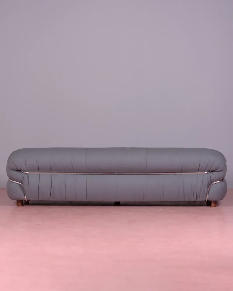 Sofa mit Sherpa-Stoff gepolstert - Gepolsterte Sofas - Gratis Lieferung