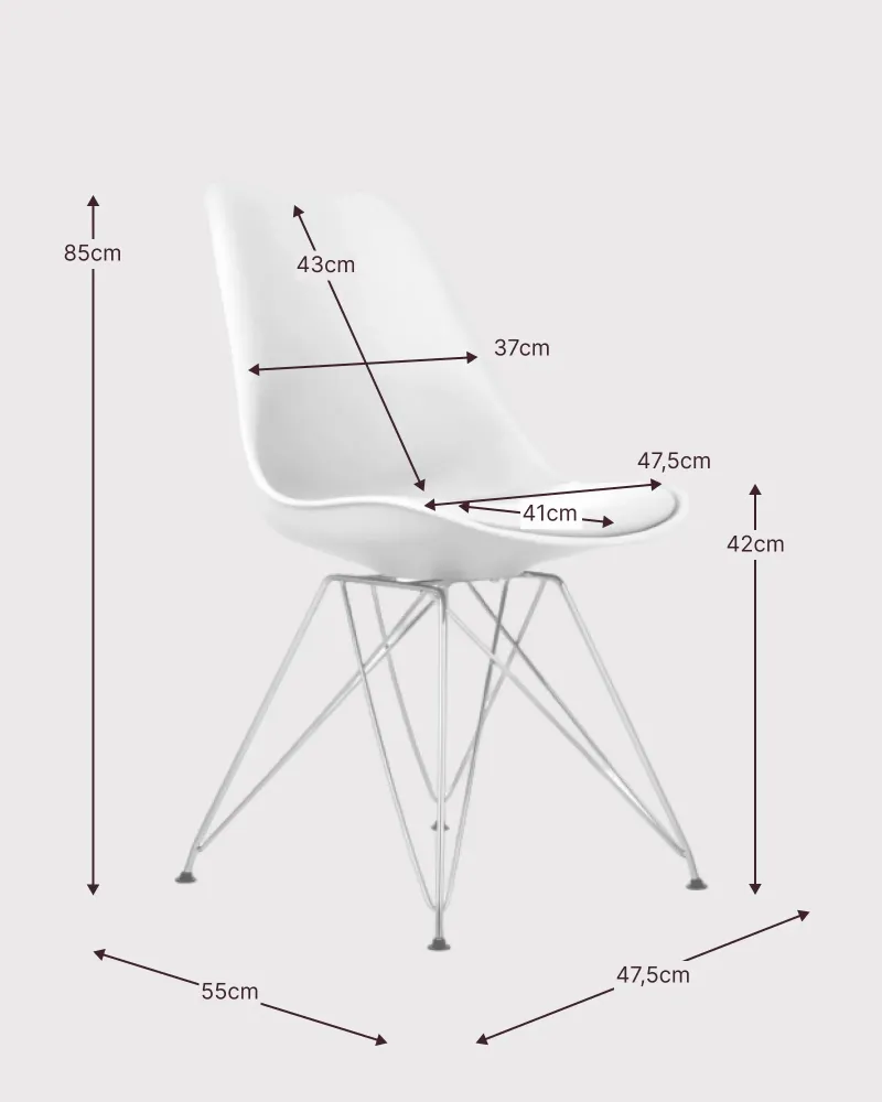 Tower Luxury Dining Chair - 5 Jahre Garantie - Nest Dream