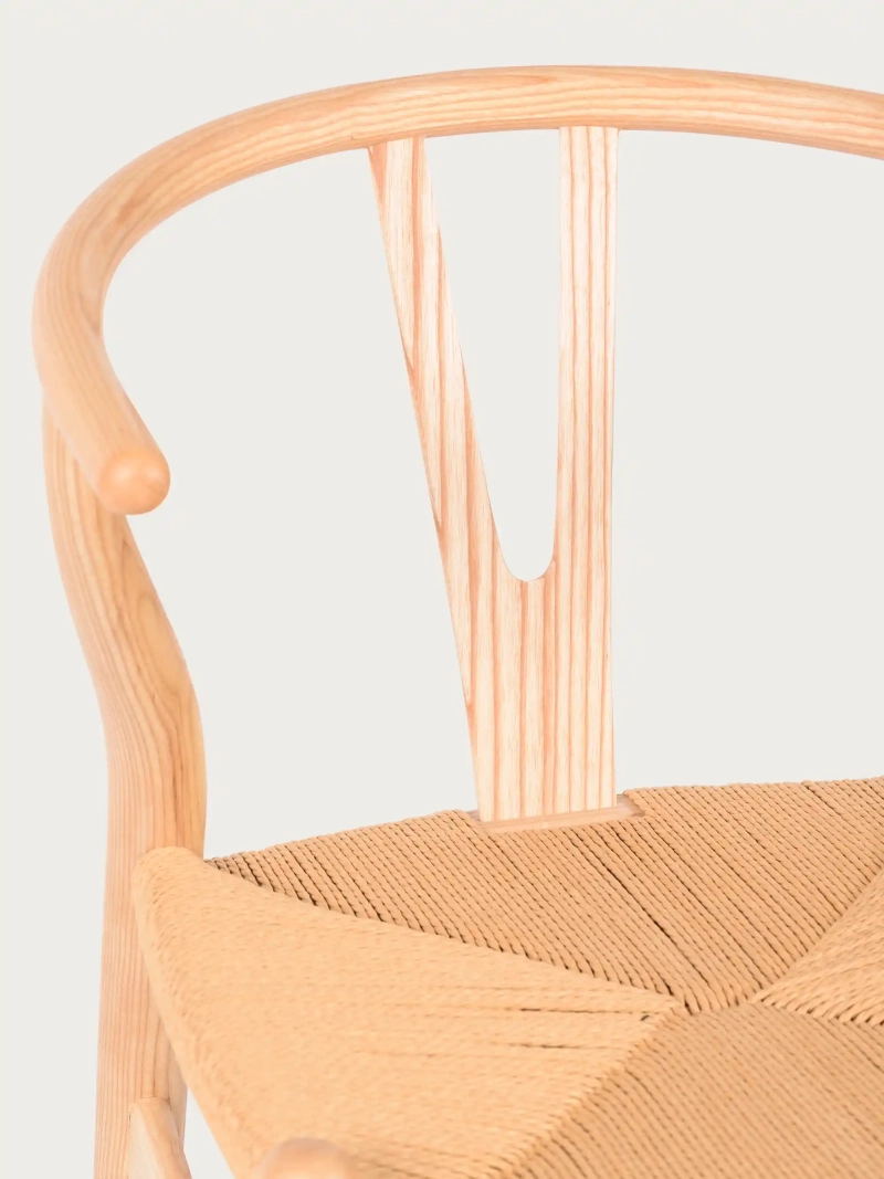 Sedia scandinava in legno di frassino e corda ecologica - Wish NEST DREAM - 3