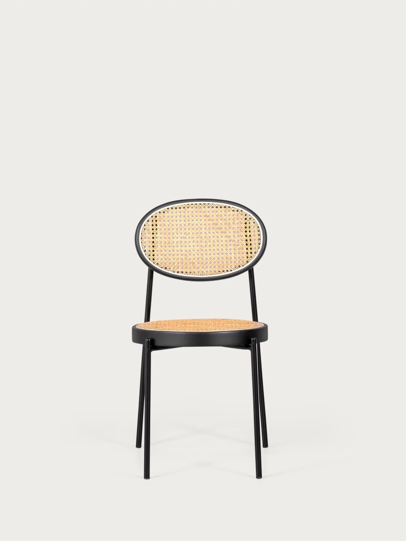 Sedia da pranzo retrò con rattan naturale - North NEST DREAM - 6