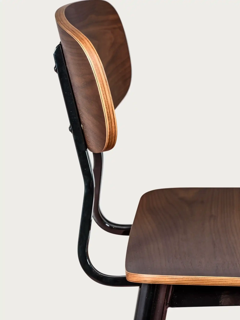 sgabello industriale in legno di noce - Copine NEST DREAM - 1