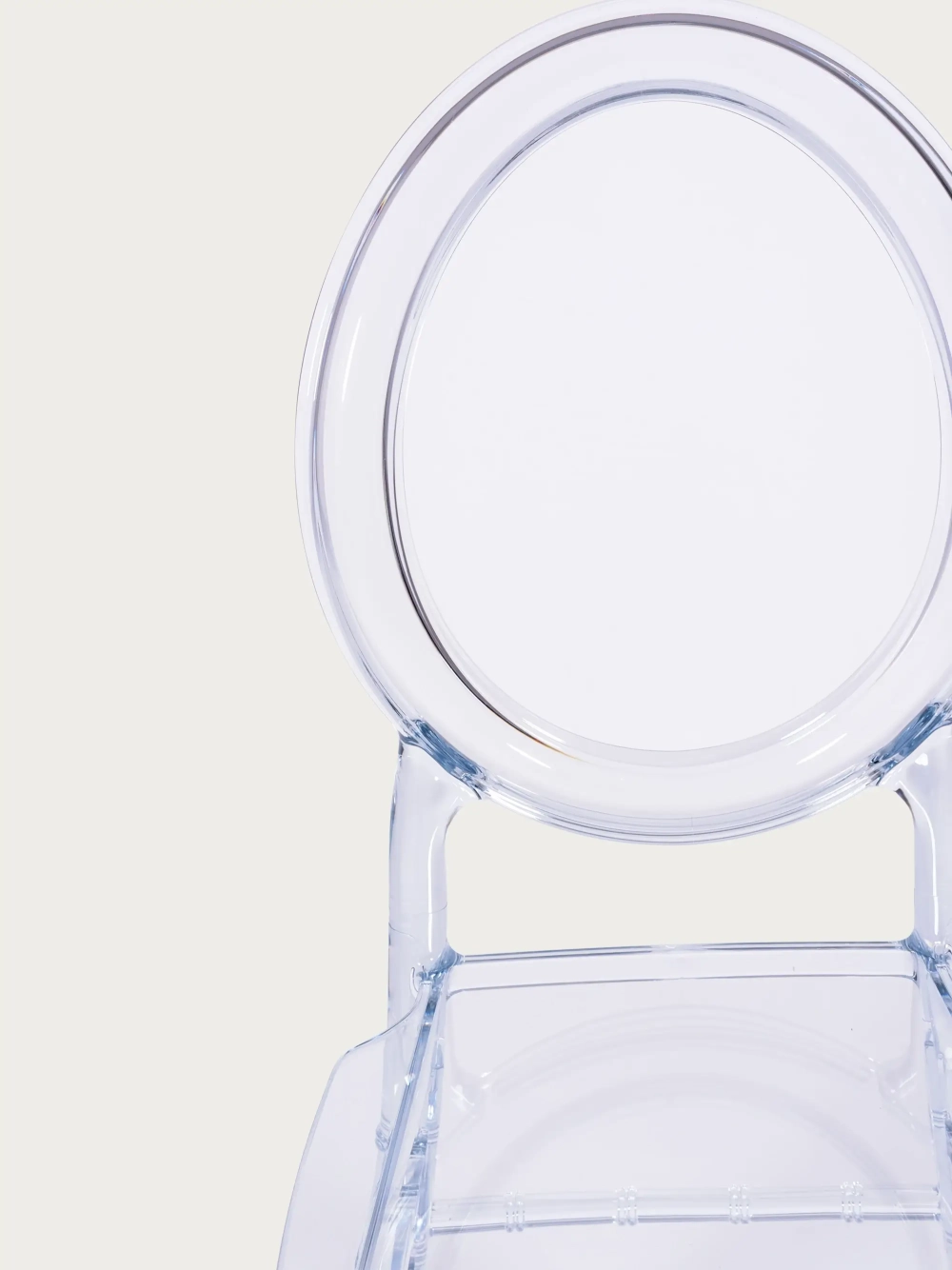 Ghost stoel van transparant polycarbonaat, stapelbaar :: Ghost stoel Nest Dream