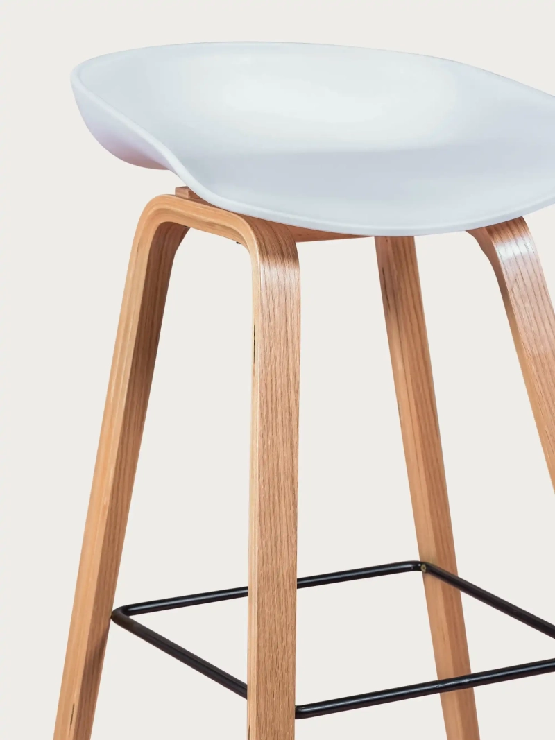 Daxer 75 cm Nordic Banco de bar | Estilo e madeira maciça Nest Dream