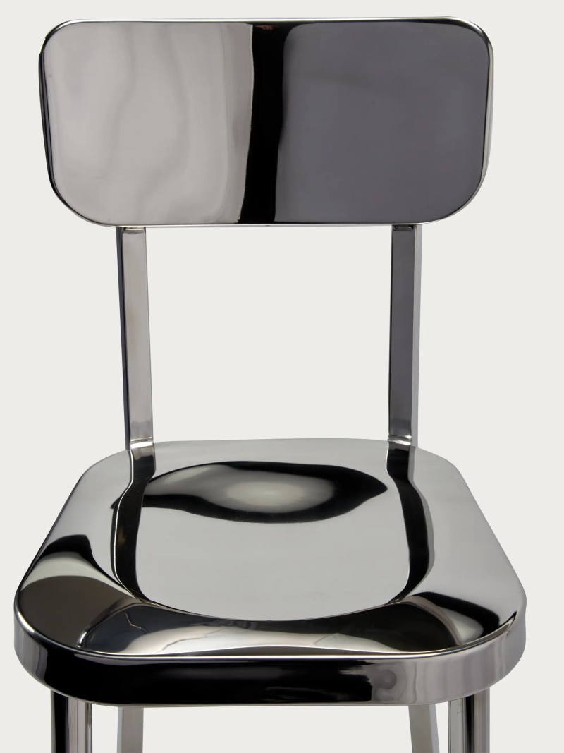 sgabello acciaio inox alto - Delawere NEST DREAM - 1