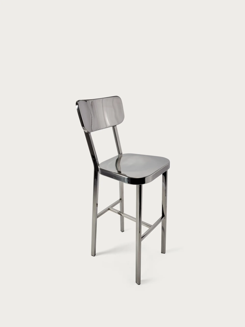 Taburete alto de acero inoxidable - Delawere NEST DREAM - 7