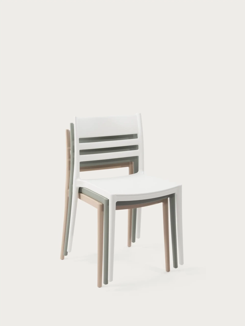 Chaise de salle à manger empilable - Creta NEST DREAM - 11