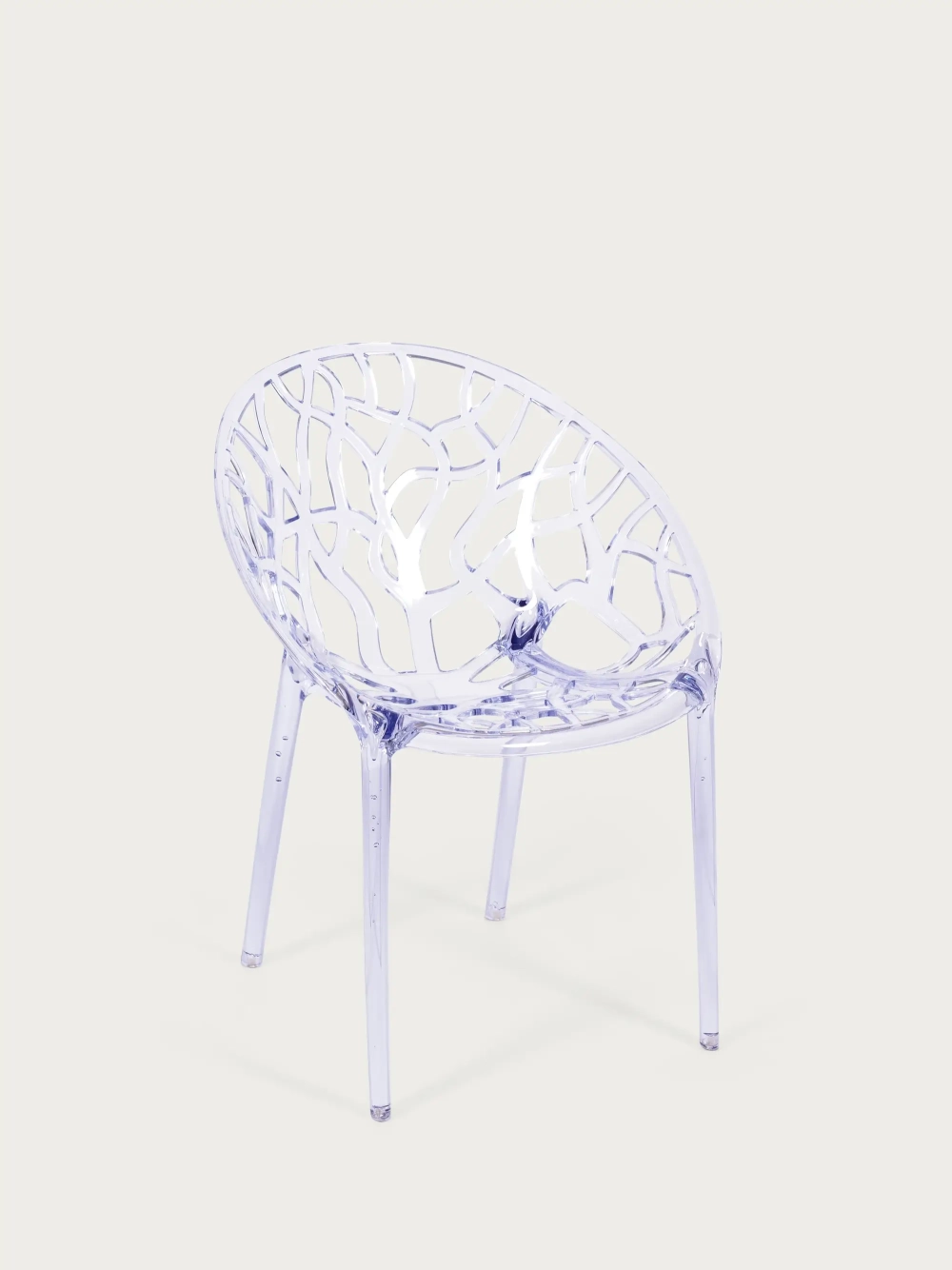 Stapelstoel Chrystal in transparant polycarbonaat | Nest Dream