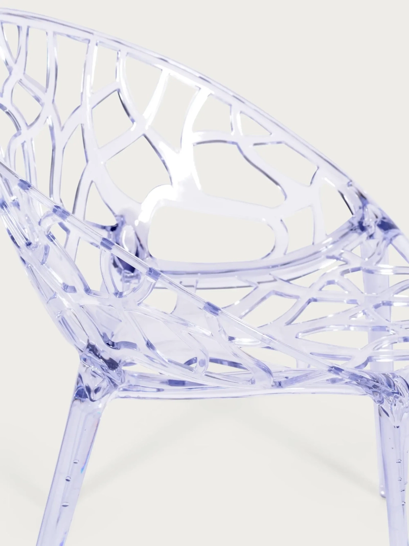 Designová židle z průhledného polykarbonátového plastu vhodná pro venkovní použití - Chrystal NEST DREAM - 7