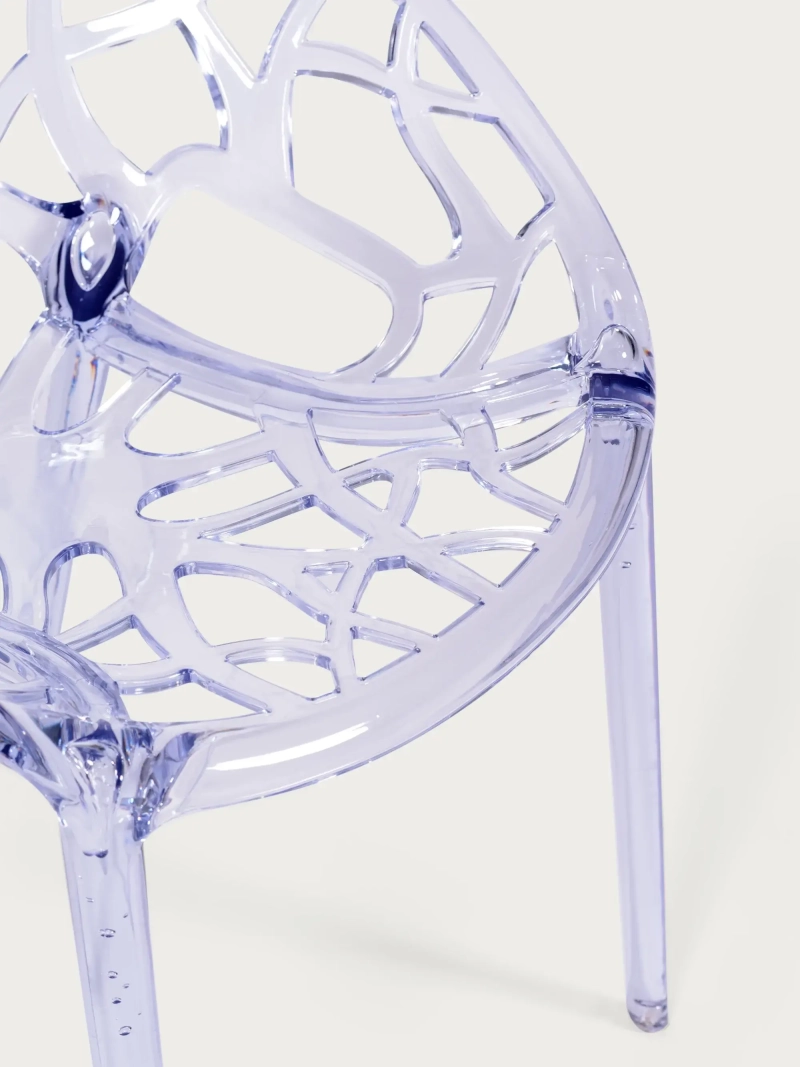 Cadeira de design em plástico policarbonato transparente, adequada para utilização no exterior - Chrystal NEST DREAM - 13