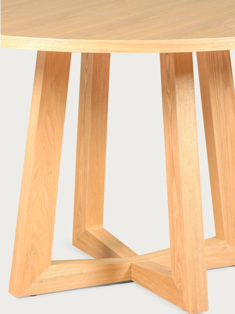 Round tavolo da pranzo in frassino naturale (115 cm) - Soho NEST DREAM - 1