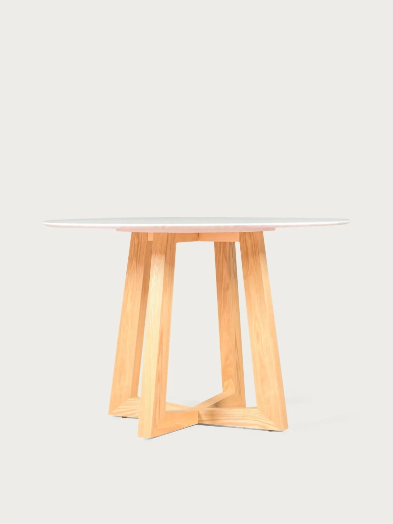 Runder Esstisch aus Carrara-Marmor (115cm) - Soho NEST DREAM - 2