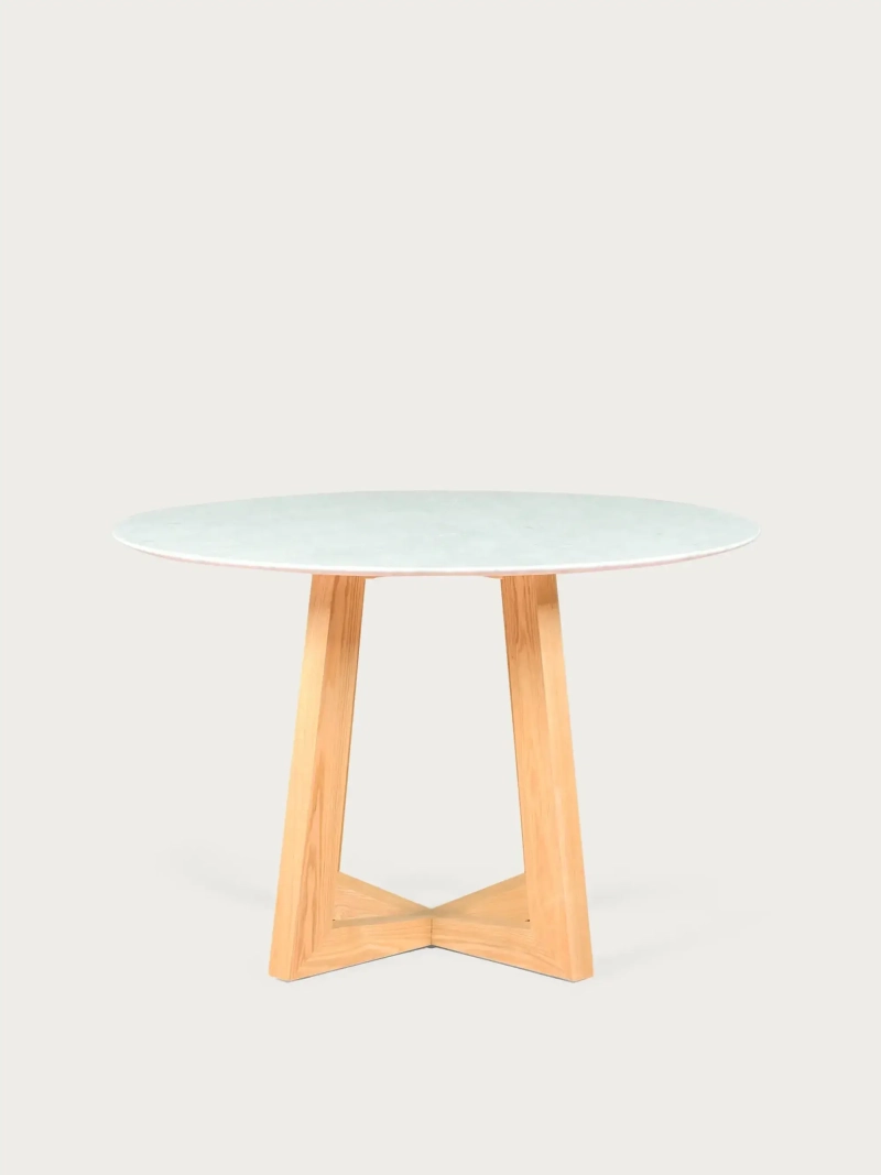 Okrúhly jedálenský stôl z carrarského mramoru (115 cm) - Soho NEST DREAM - 1