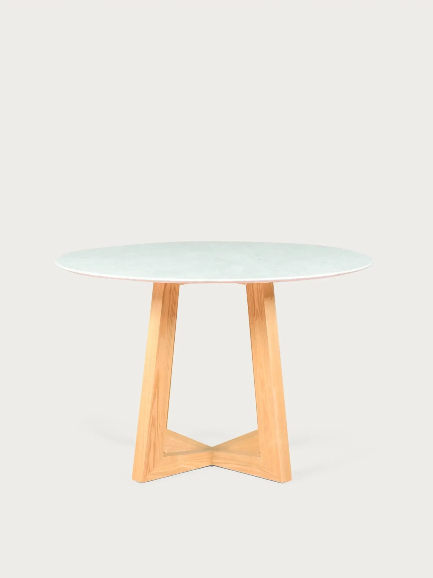 Carrara marble round dining table (115cm) - Soho NEST DREAM - 1