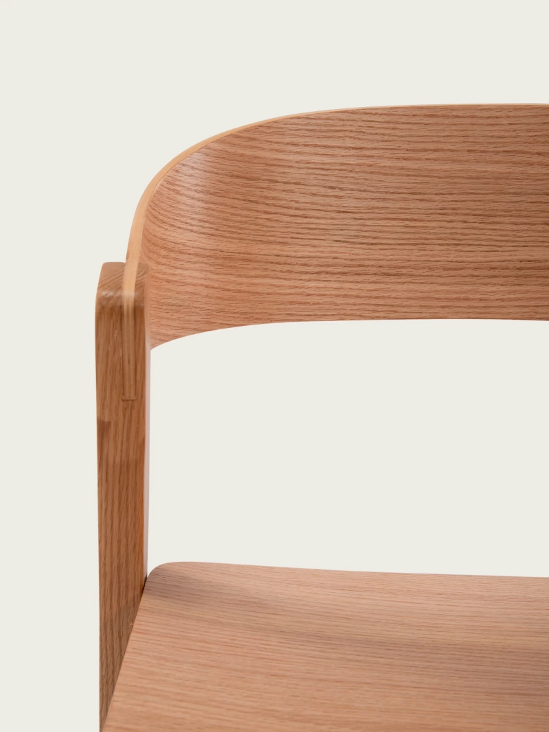 Nordic chair in natural oak wood - Soho NEST DREAM - 1