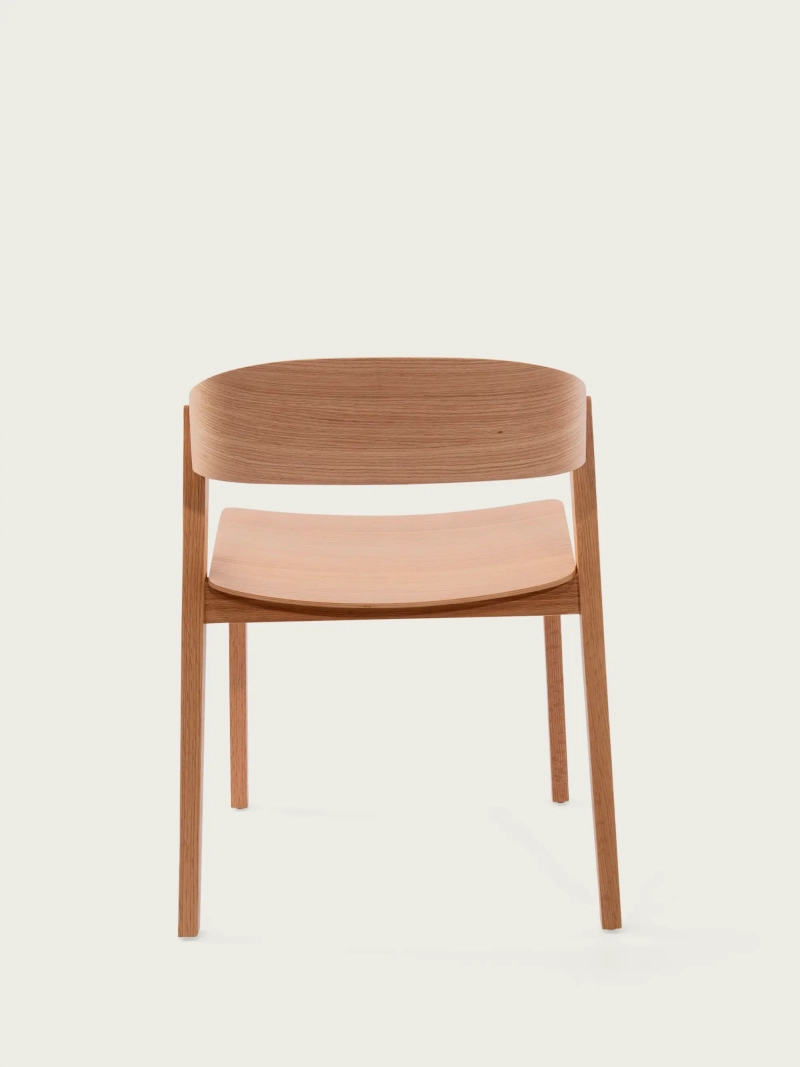 Nordic krzesło z naturalnego drewna dębowego - Soho NEST DREAM - 12