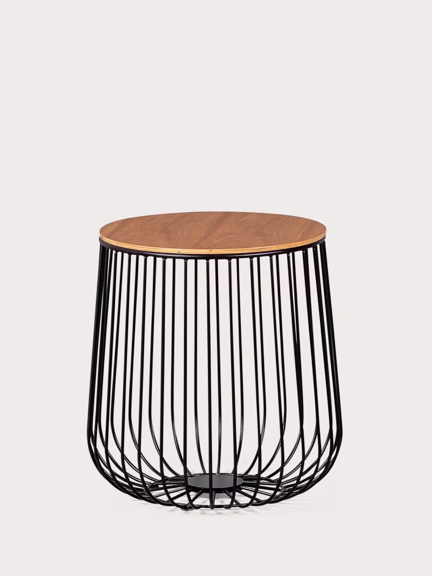 Mesa auxiliar en madera de fresno y acero lacado - Zurich NEST DREAM - 1