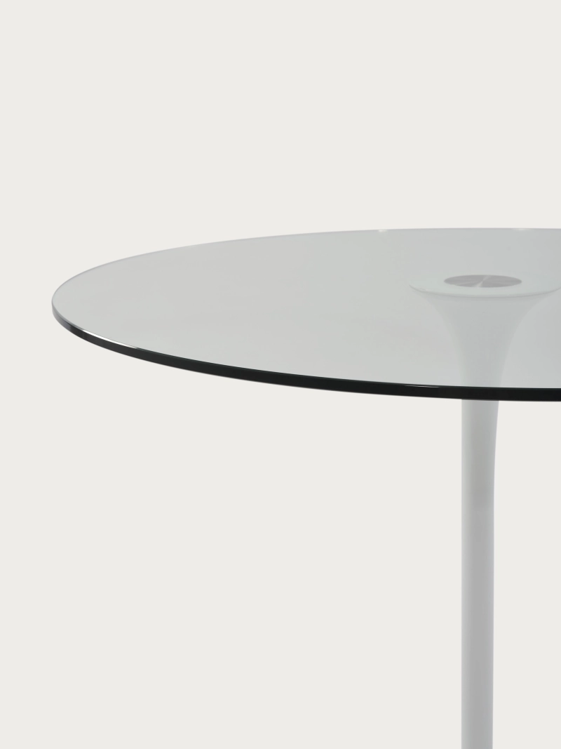 Spisebord i hærdet glas og aluminium - Mirror NEST DREAM - 1