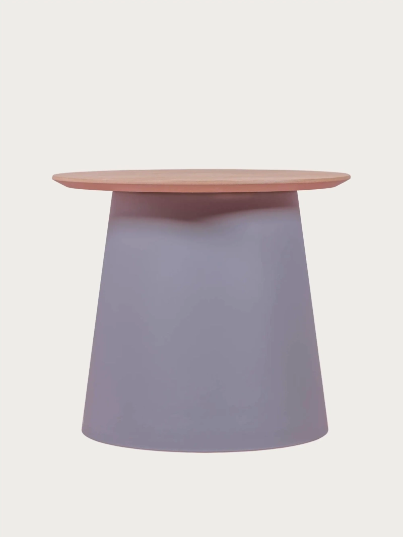 Round eikenhouten bijzettafel (50cm) - Noorwegen NEST DREAM - 3