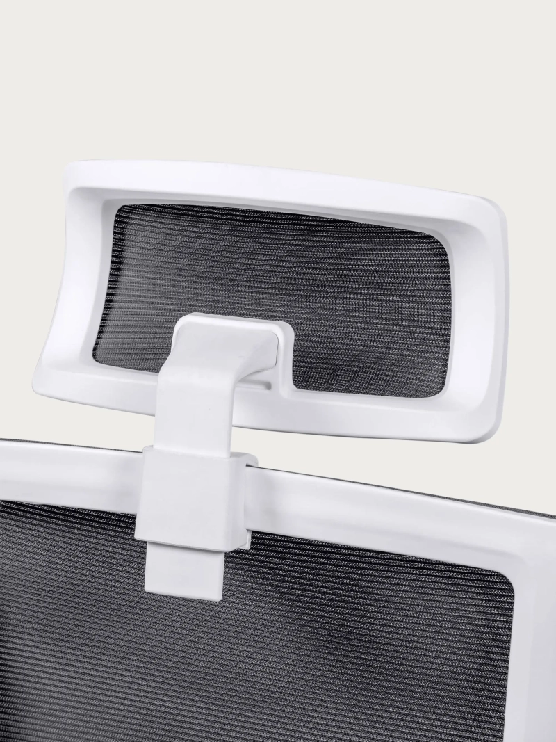Ergonomischer Schreibtischstuhl mit atmungsaktivem Netzgewebe und verstellbarer Kopfstütze - Mesh NEST DREAM - 15