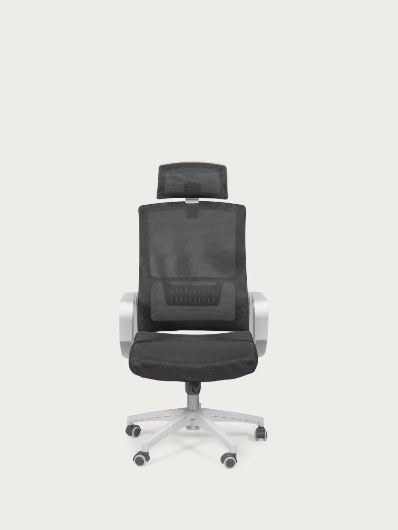 Ergonomická kancelárska stolička s priedušnou sieťovinou a nastaviteľnou opierkou hlavy - Mesh NEST DREAM - 15