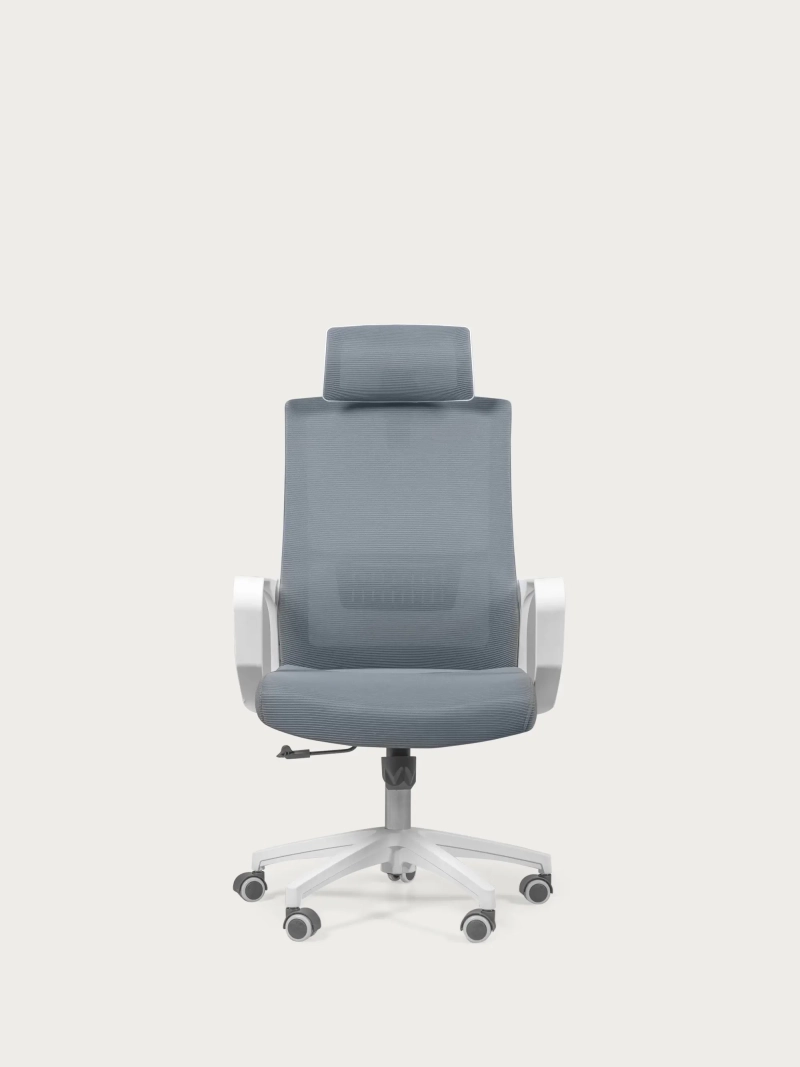 Ergonomic desk chair with breathable mesh and adjustable headrest - Mesh NEST DREAM - 23
