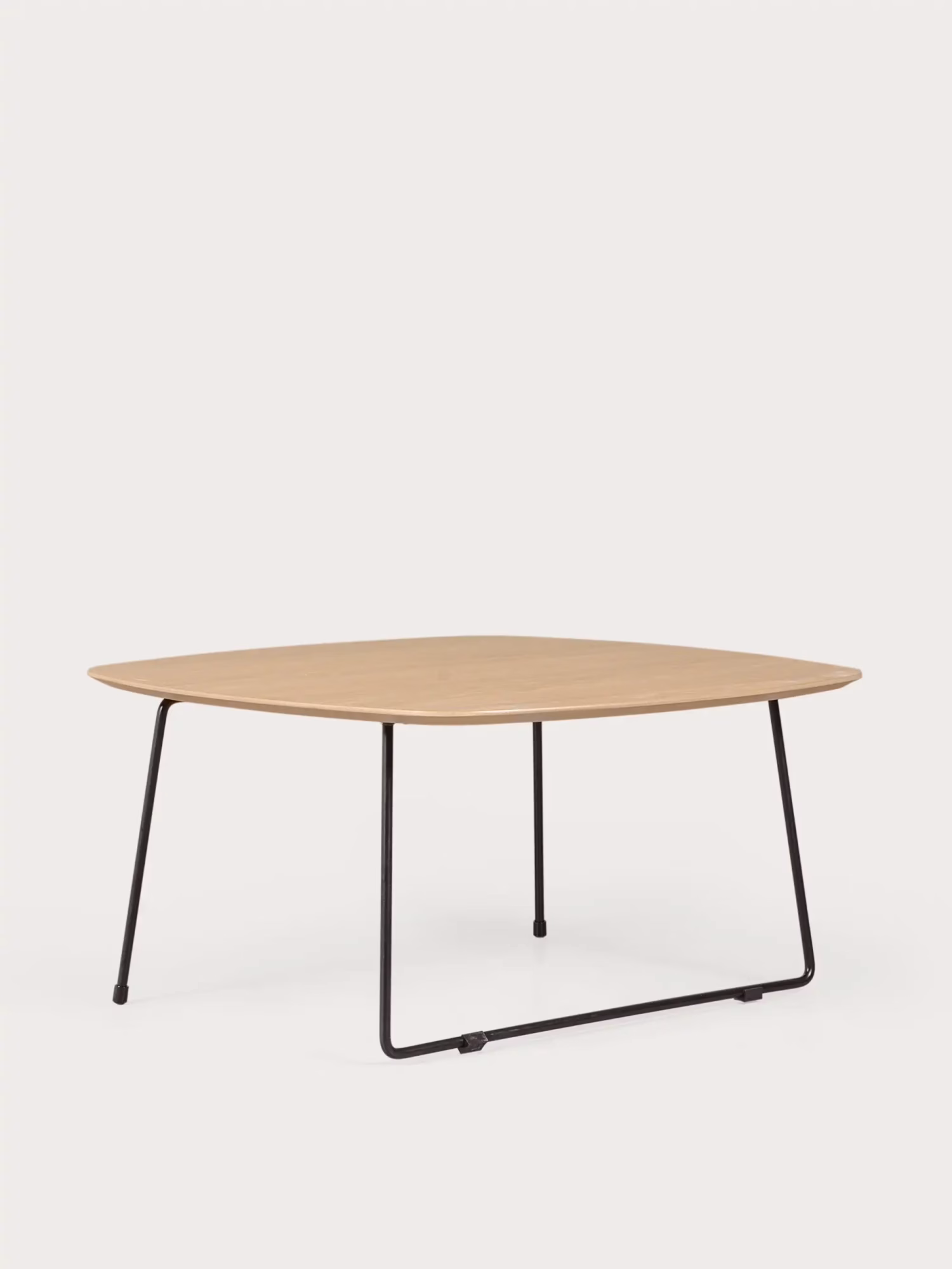 Mesa de centro quadrada em madeira de carvalho (80x80cm) - Modin NEST DREAM - 1