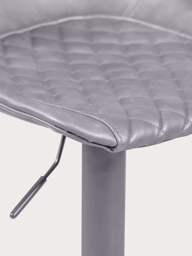 kruk verstelbaar met kunstlederen beklede rugleuning - Brandon NEST DREAM - 4