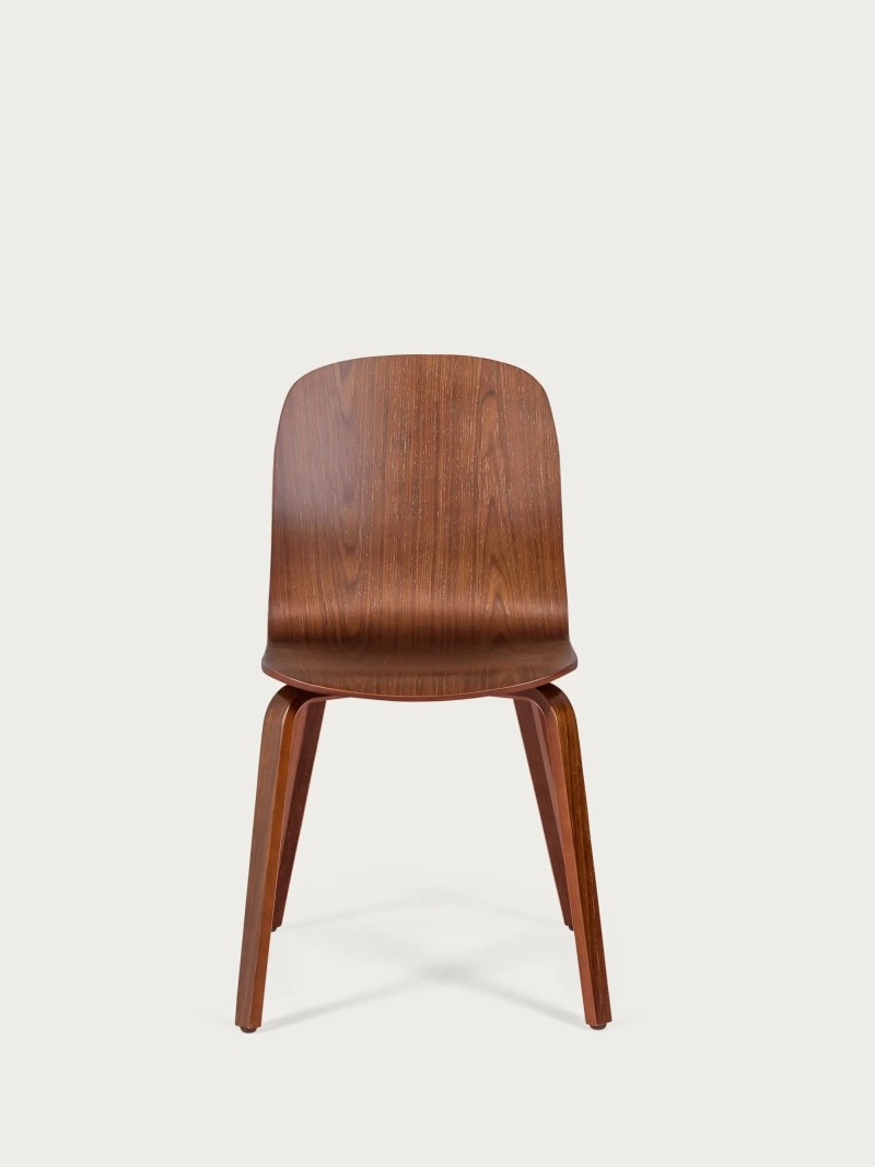 Silla nórdica de diseño en madera de nogal - Hut NEST DREAM - 2