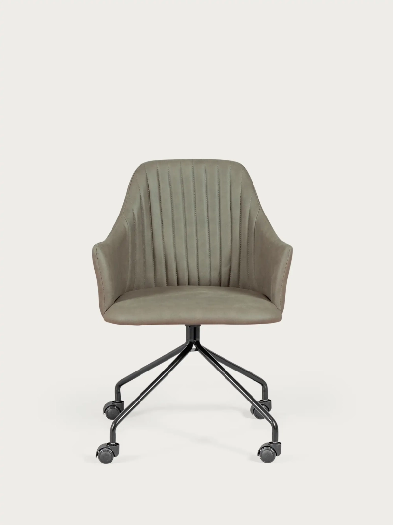 Cadeira de escritório estofada em tecido vintage - Skyline NEST DREAM - 1