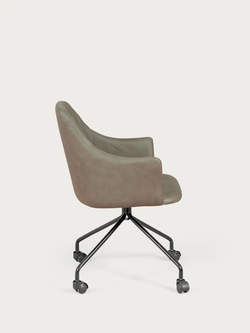 Scaun de birou tapițat în țesătură vintage - Skyline NEST DREAM - 1