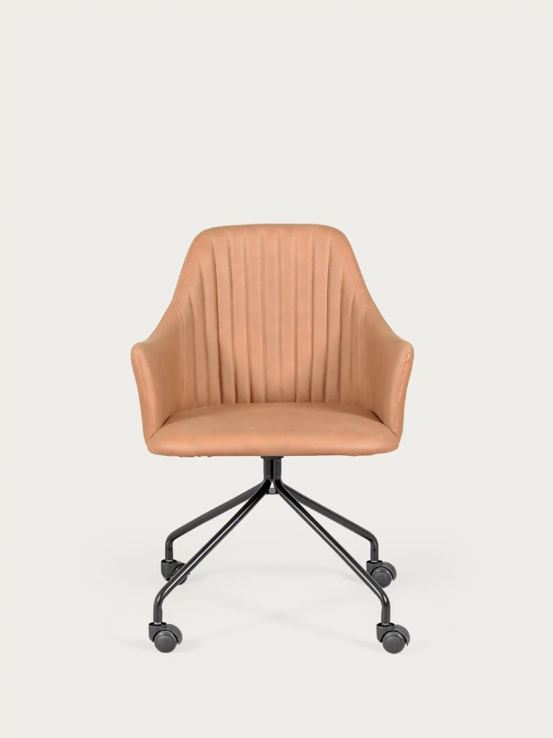 Office chair upholstered in vintage fabric - Skyline NEST DREAM - 8