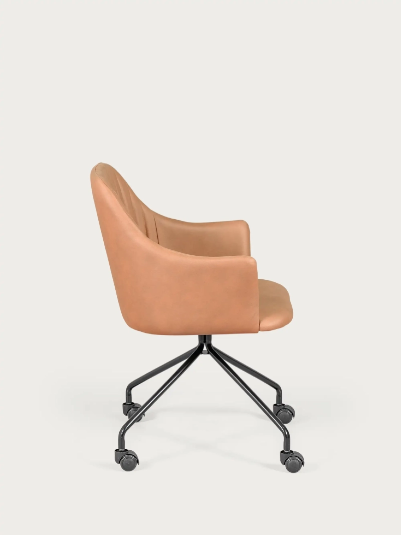 Bürostuhl gepolstert mit Vintage-Stoff - Skyline NEST DREAM - 8