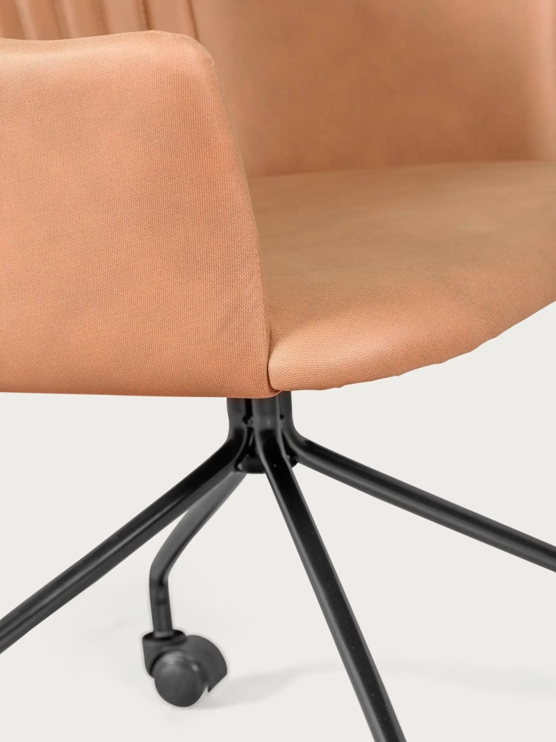 Kontorstol betrukket med vintagestof Skyline NEST DREAM - 8