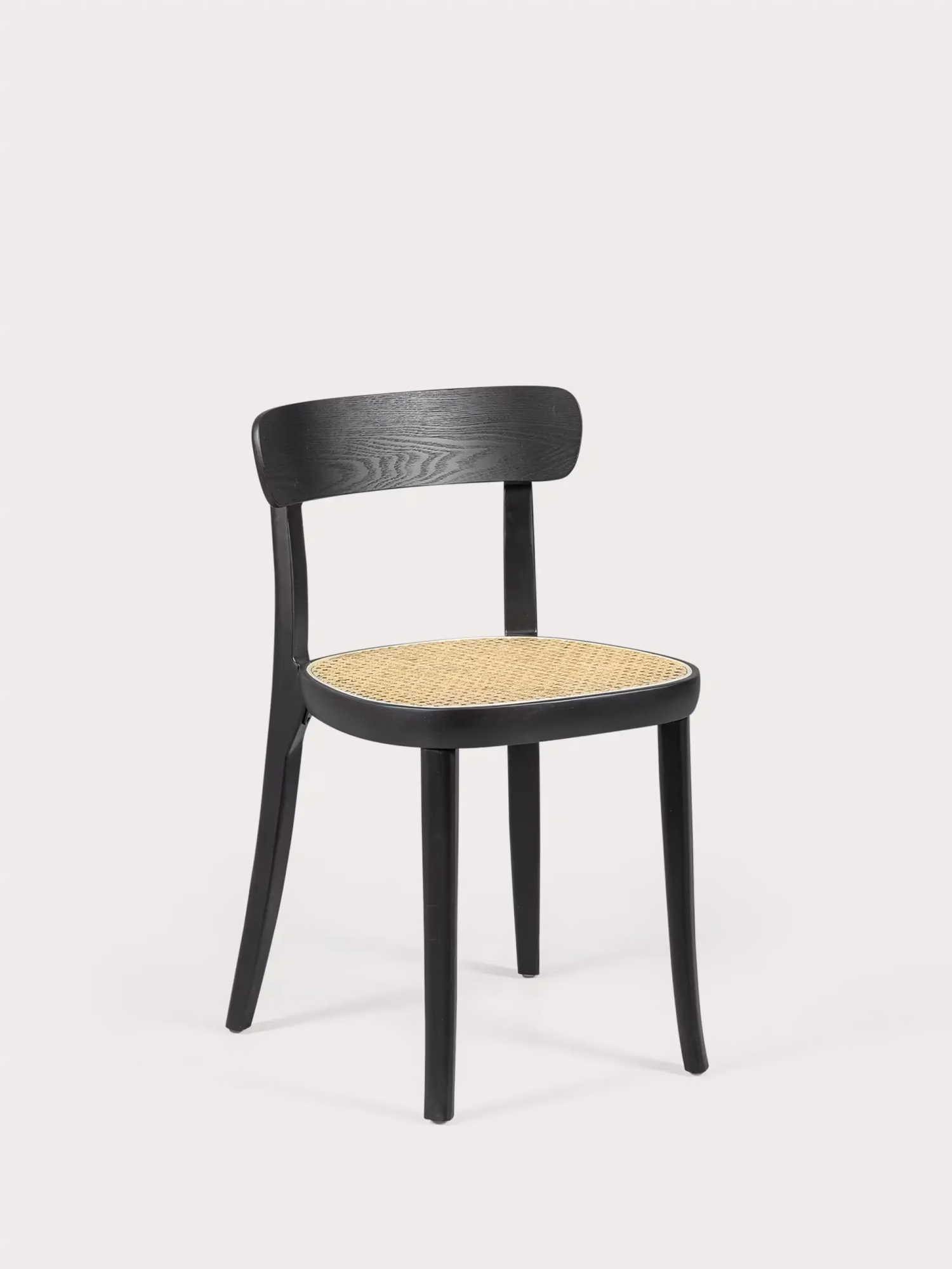 Chaise design en frêne et assise en rotin naturel - Tours NEST DREAM - 8