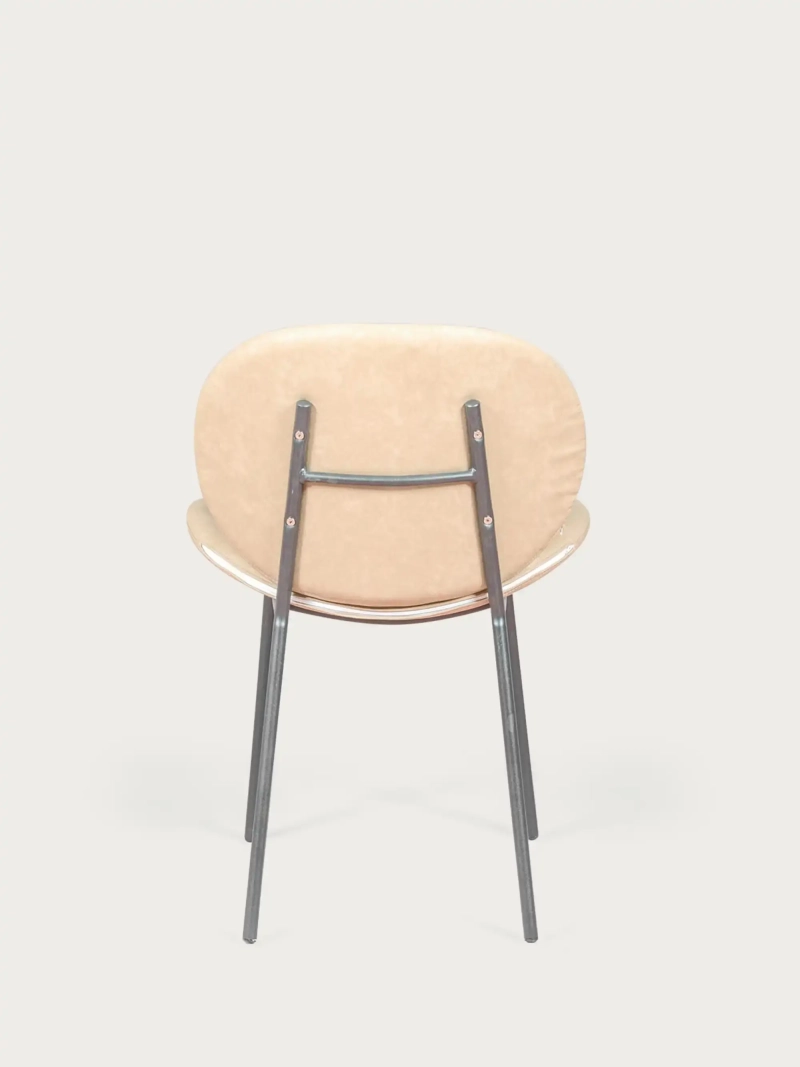 Scaun retro tapițat în piele artificială - Slice NEST DREAM - 1
