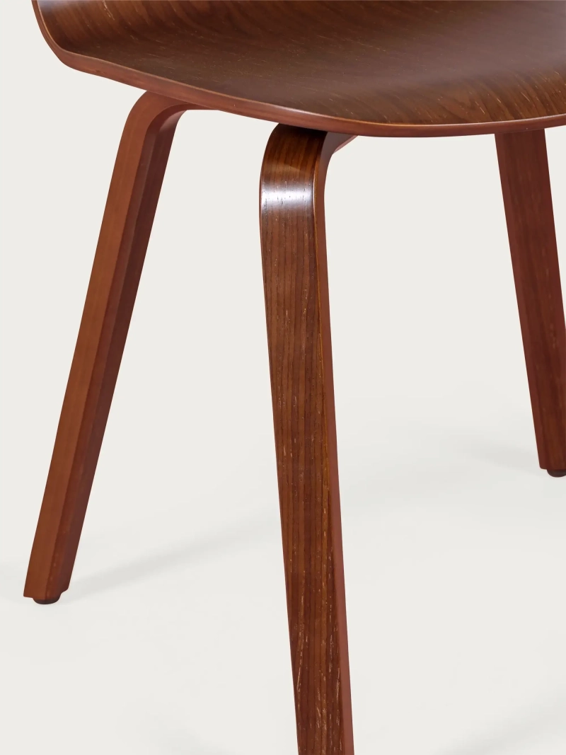 Nordic chaise design en bois de noyer - Hut NEST DREAM - 1