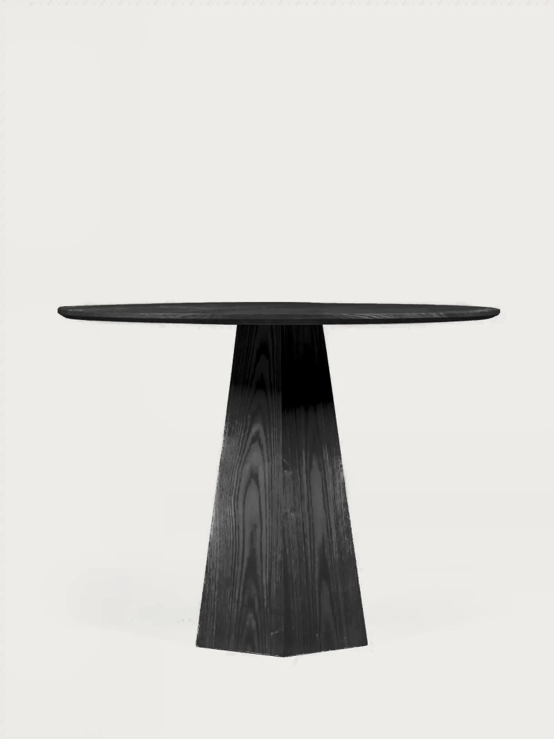Dining table with central ash wood base (100cm) - Nest NEST DREAM - 11