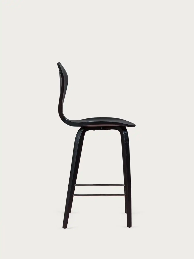 Scandinavische gebogen houten keukenkruk (65cm) - Cherner NEST DREAM - 13
