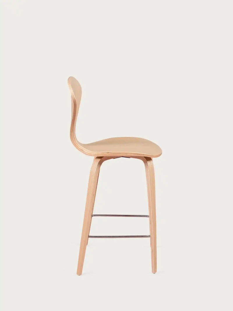 Tabouret de cuisine scandinave en bois courbé (65cm) - Cherner NEST DREAM - 9