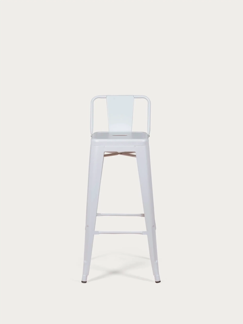 industrijski kovinski stolček z nizkim naslonom (76 cm) - Bistro NEST DREAM - 10