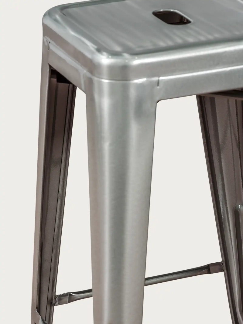 tabouret métal empilable acier (68cm) - Bistro NEST DREAM - 1