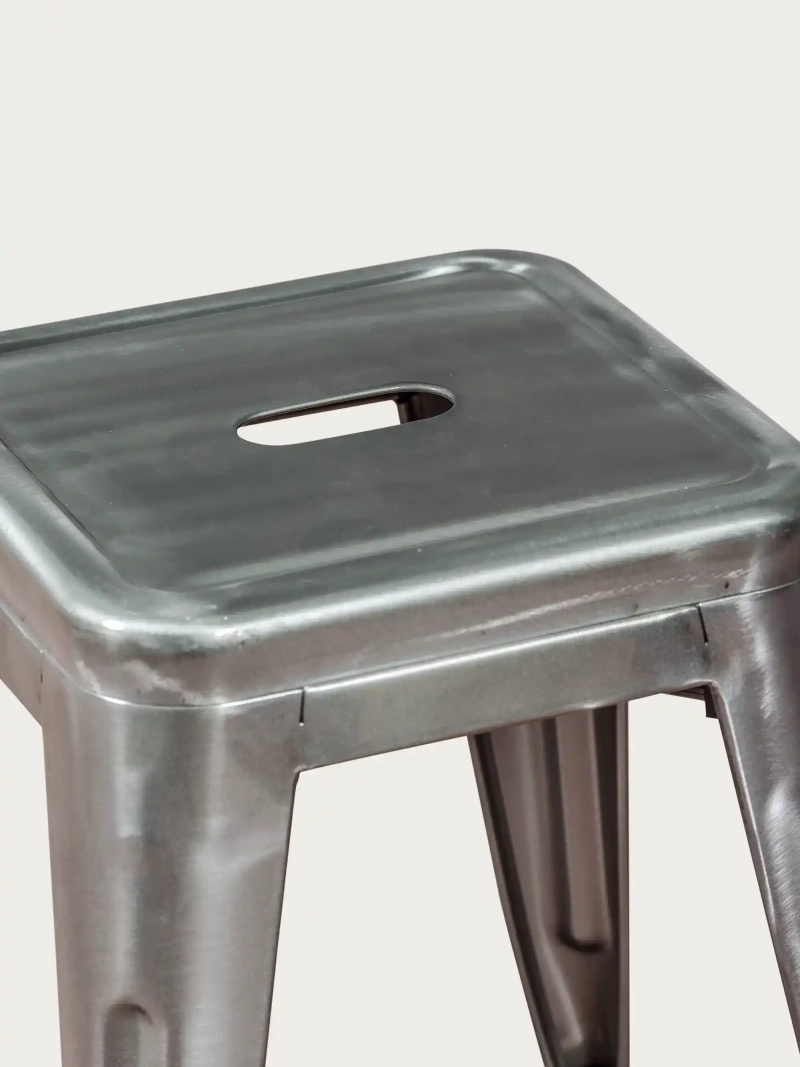 banqueta industrial em aço metalizado baixo (45cm) - Bistro NEST DREAM - 2