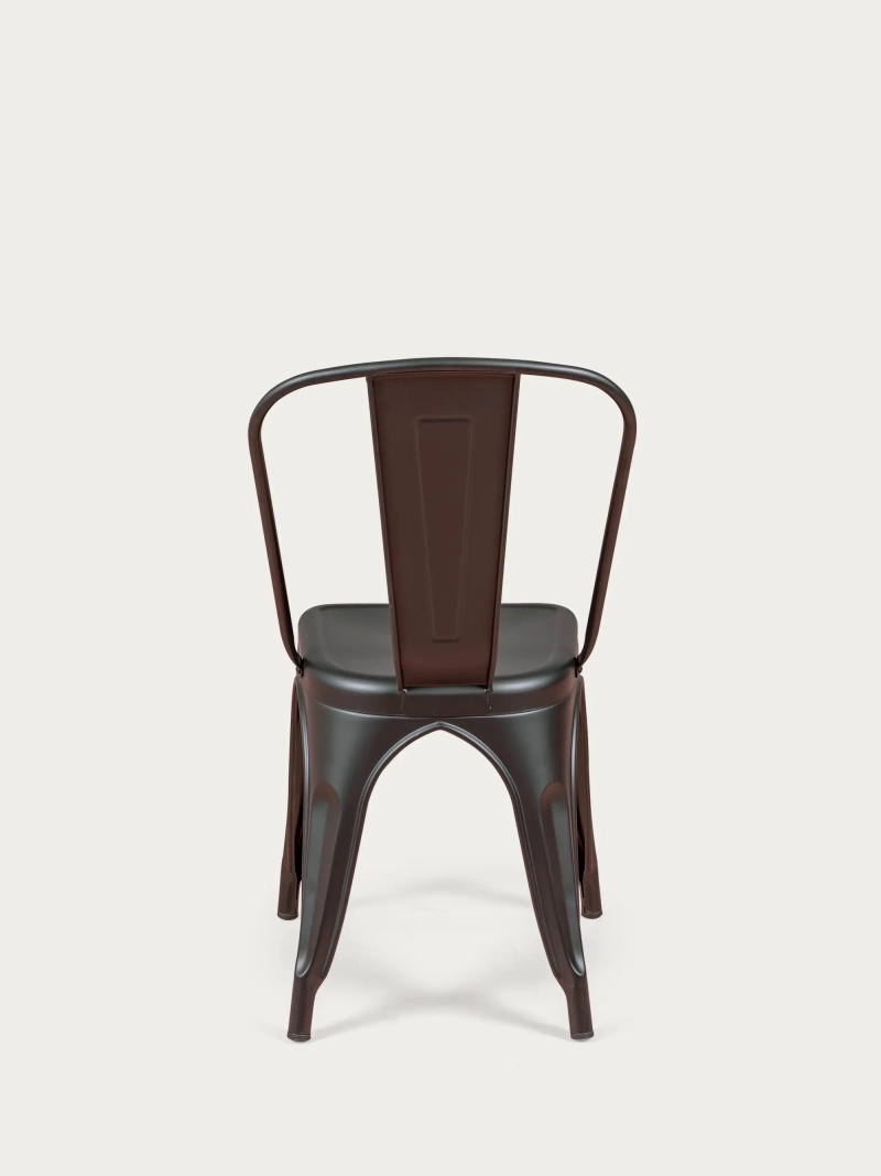 Teollisuustyylinen metallinen terästuoli - Bistro NEST DREAM - 12