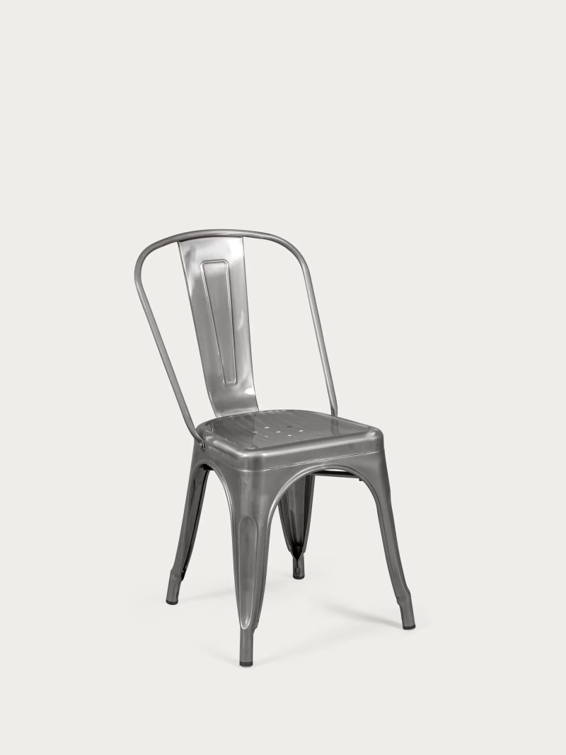 Industriel stol i metallisk stål - Bistro NEST DREAM - 1